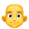 Man- Bald emoji on Facebook